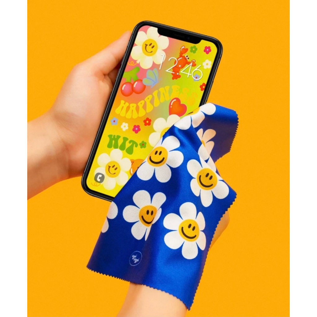 Wiggle Wiggle ผ้าเช็ดแว่น เช็ดหน้าจอโทรศัพท์ | Shopee Thailand