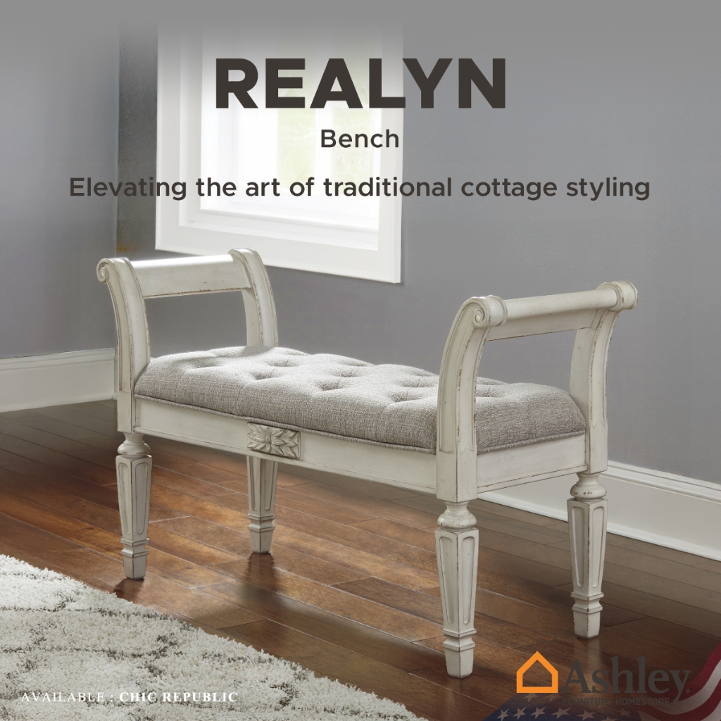 Ashley ม้านั่ง รุ่น REALYN/116,Bench | Shopee Thailand