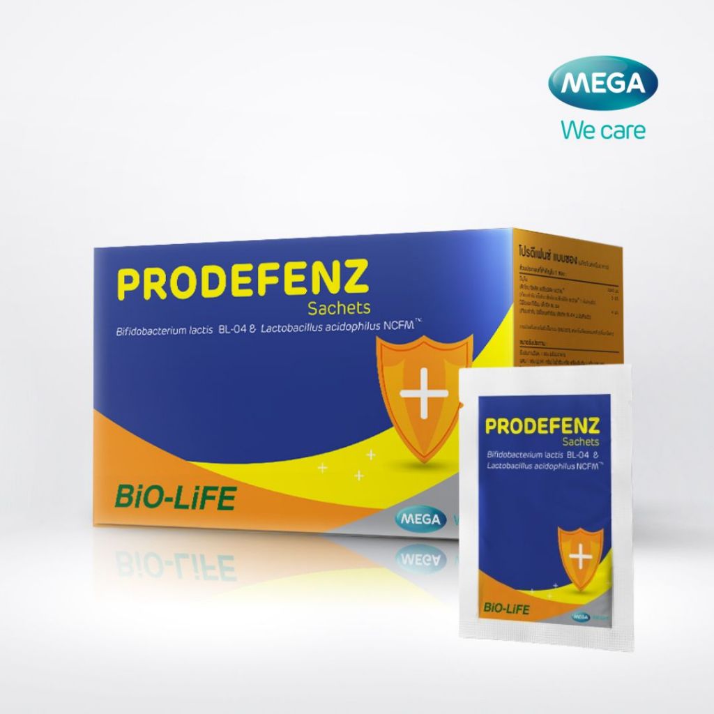 MEGA We care เมก้าวีแคร์ Prodefenz Sachets (30 Sachets ) โปรดีเฟนซ์ แบบ ...