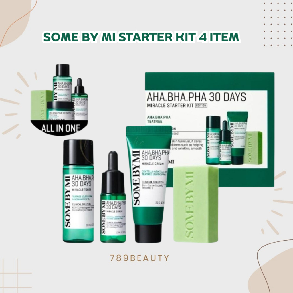 Some by mi AHA-BHA-PHA 30 Days Miracle Starter 4 Kit ซัมบายมี ของแท้ ...