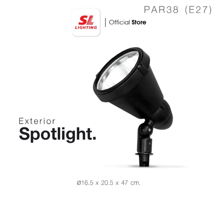 SL LIGHTING | Ground Spike Light โคมไฟปักดิน PAR38 ขั้ว E27 รุ่น SL-12 ...