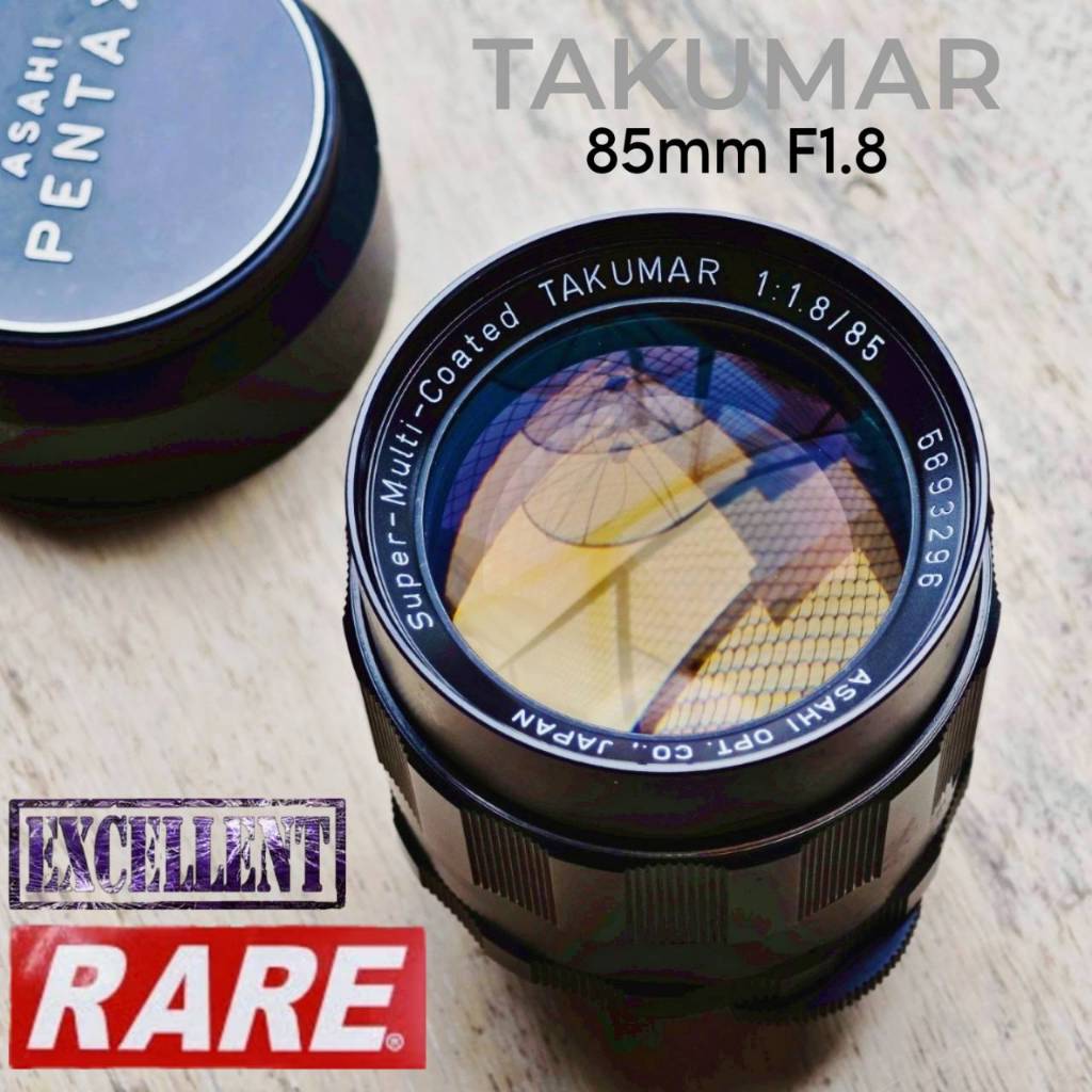 เลนส์มือหมุน Super Multicoated Takumar 85mm f1.8(16) MF Lens for