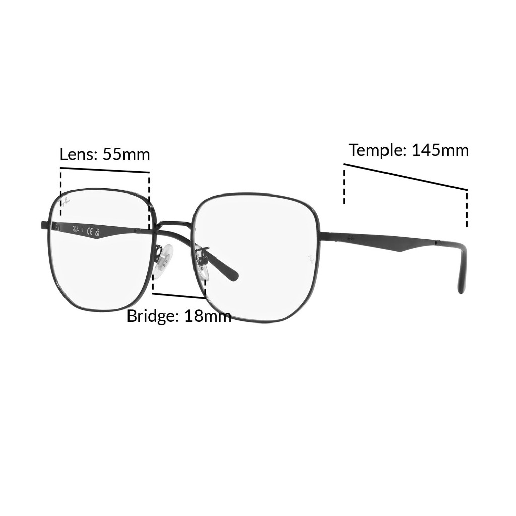 RAY-BAN VISTA - - RX6503D - Eyeglasses แว่นสายตา | Shopee Thailand
