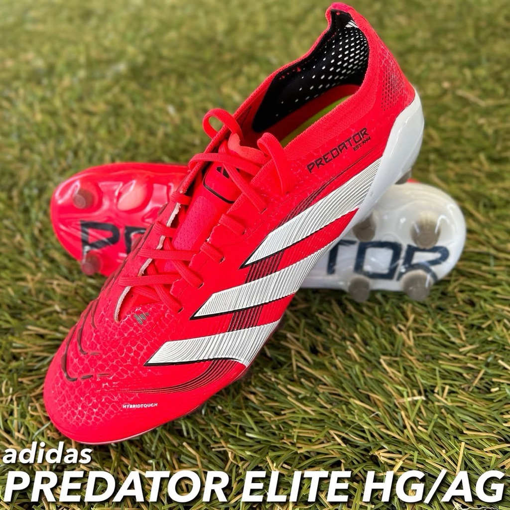 adidas PREDATOR ELITE HG/AG 25.5cm adidas Predator レッド HG/AG25