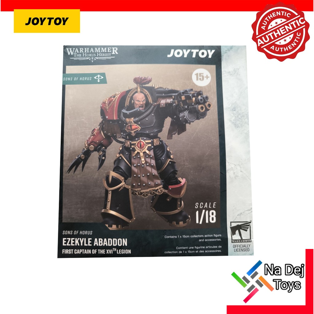 JoyToy Warhammer 40K Ezekyle Abaddon First Captain of the XVlth