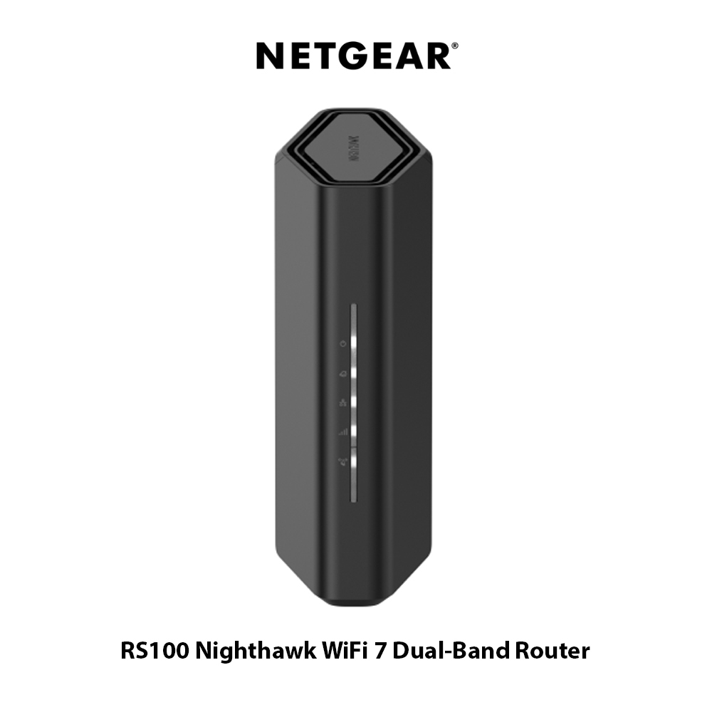 NETGEAR Nighthawk RS100 – Router WiFi 7 BE3600, Copertura 135m², 2.5Gbps, Sicurezza Armor Integrata - 6