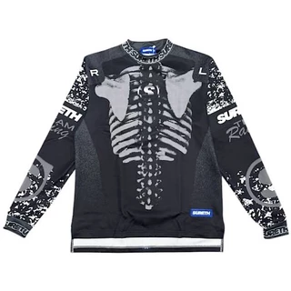 SURETHING MOTO LS JERSEY BLACK BONE