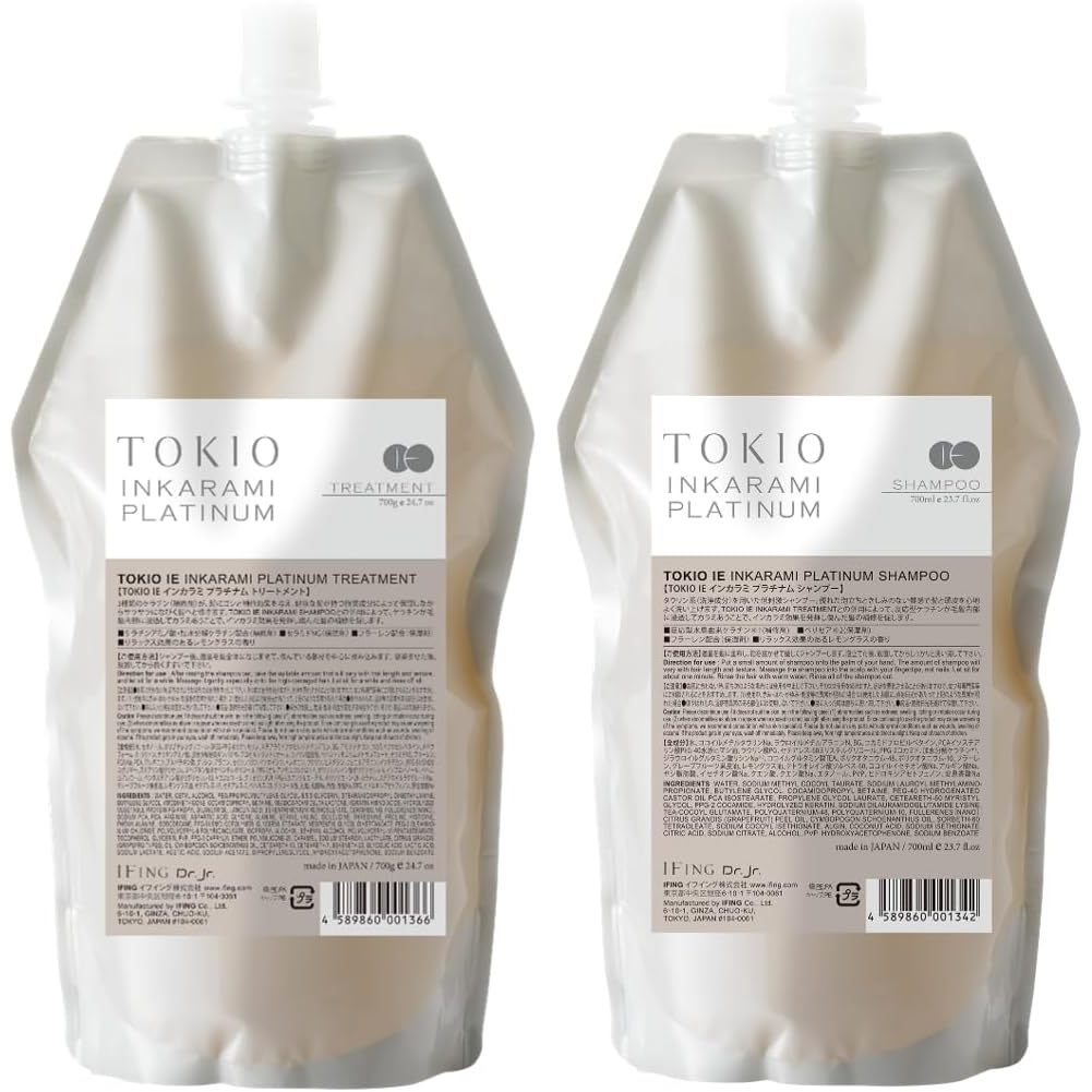 Tokio Inkarami TOKIO IE Platinum Shampoo&Treatment~Repairs hair