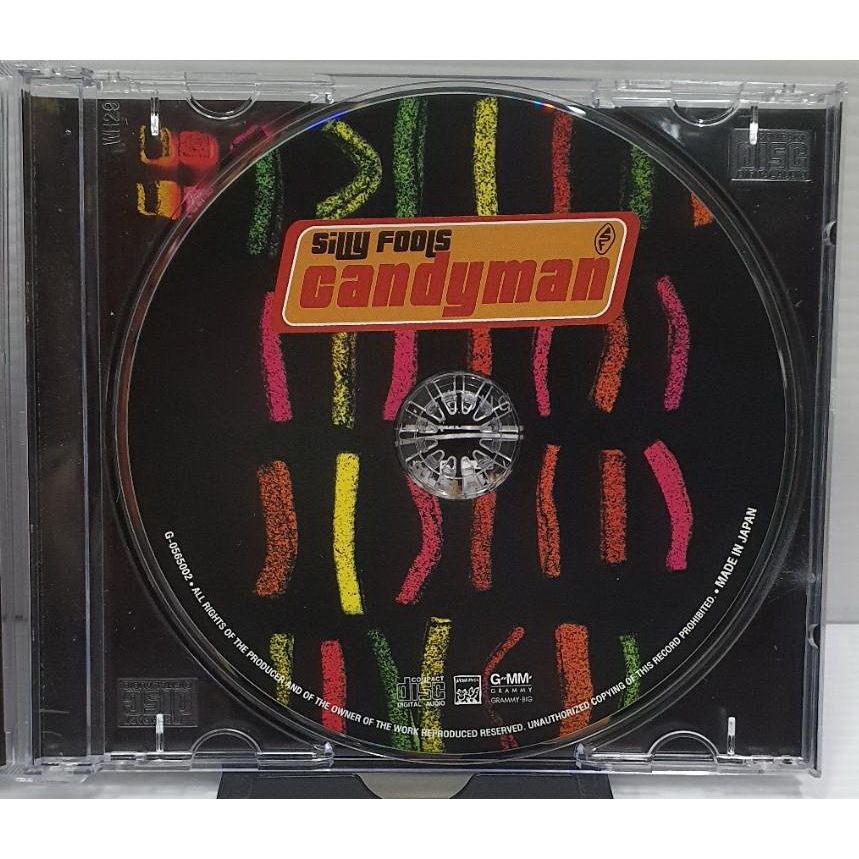 CD Silly Fools Candy man ปกแผ่นสวยสภาพดีมาก แผ่นสวยใส made in japan ...