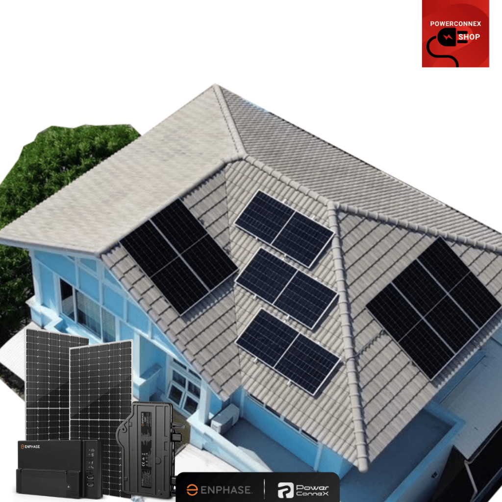 Solar Roof Top ขนาด 3.72kW (DC) - SET Micro Inverter Enphase พร้อม ...
