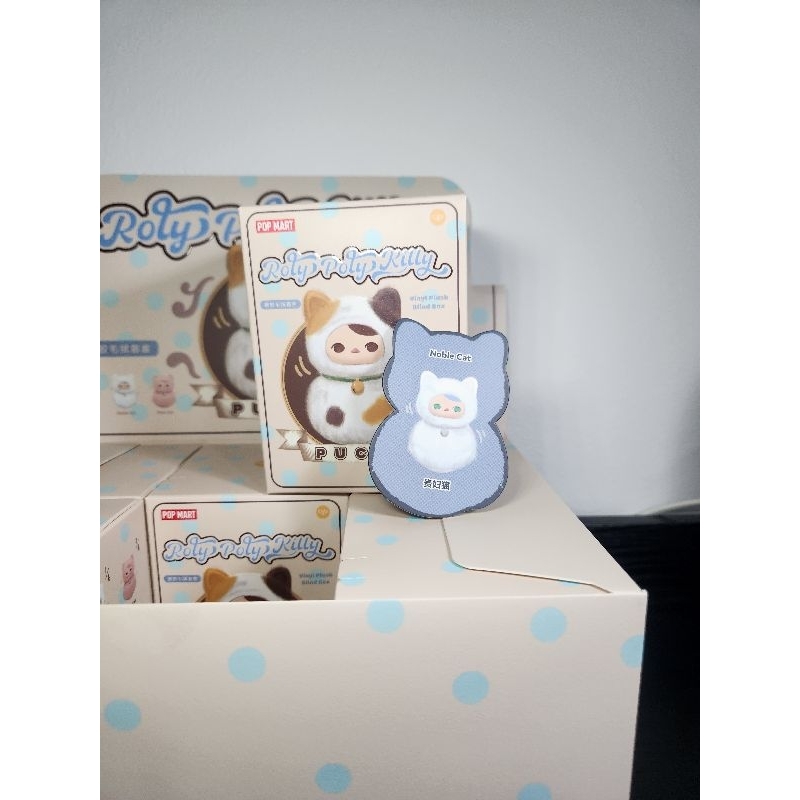 Roly Poly Kitty เช็คการ์ด ไม่แกะตัว เลือกตัวได้ Noble cat แมวขาว ...