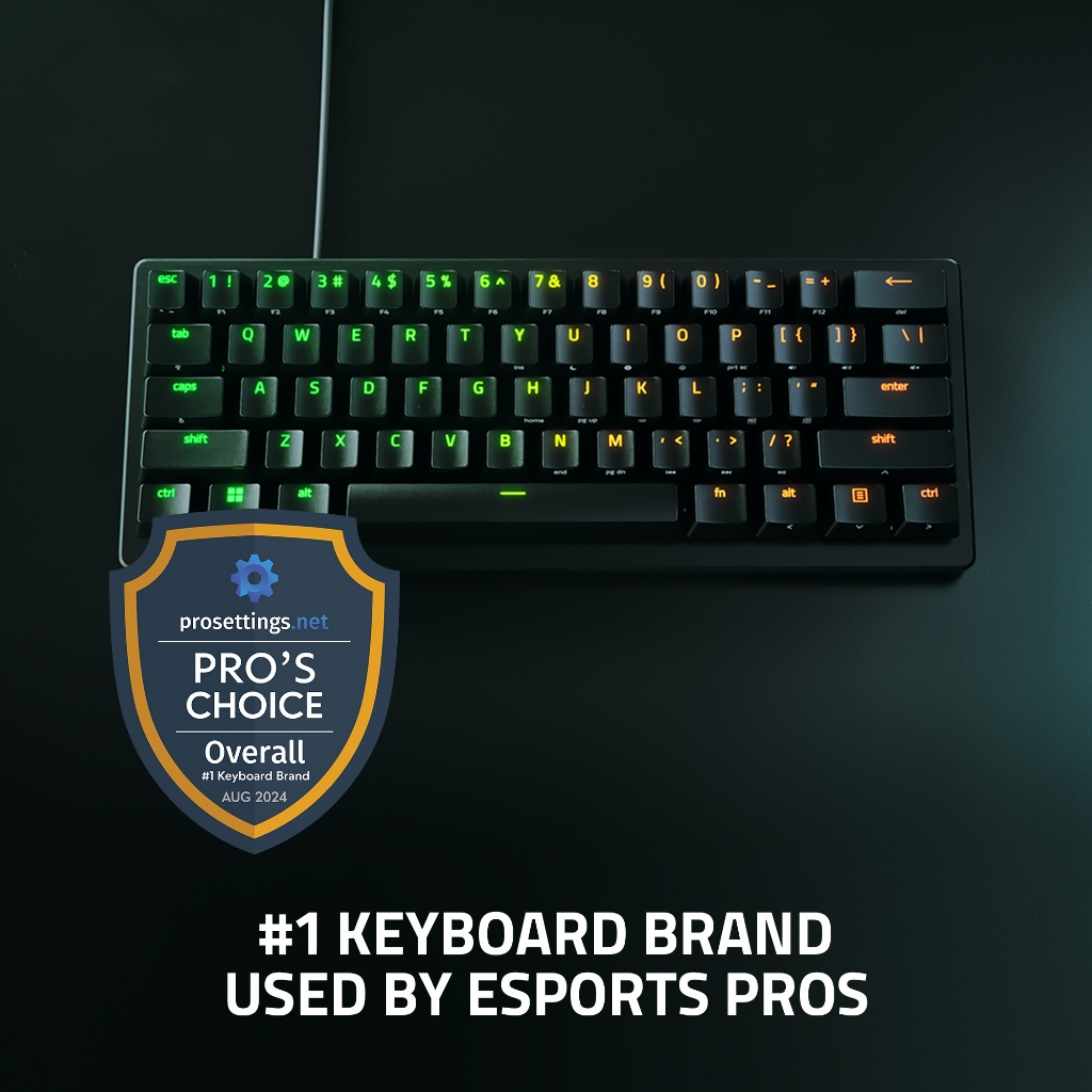 Razer Huntsman V3 Pro Mini - 60% Analog Optical Esports Keyboard - US ...