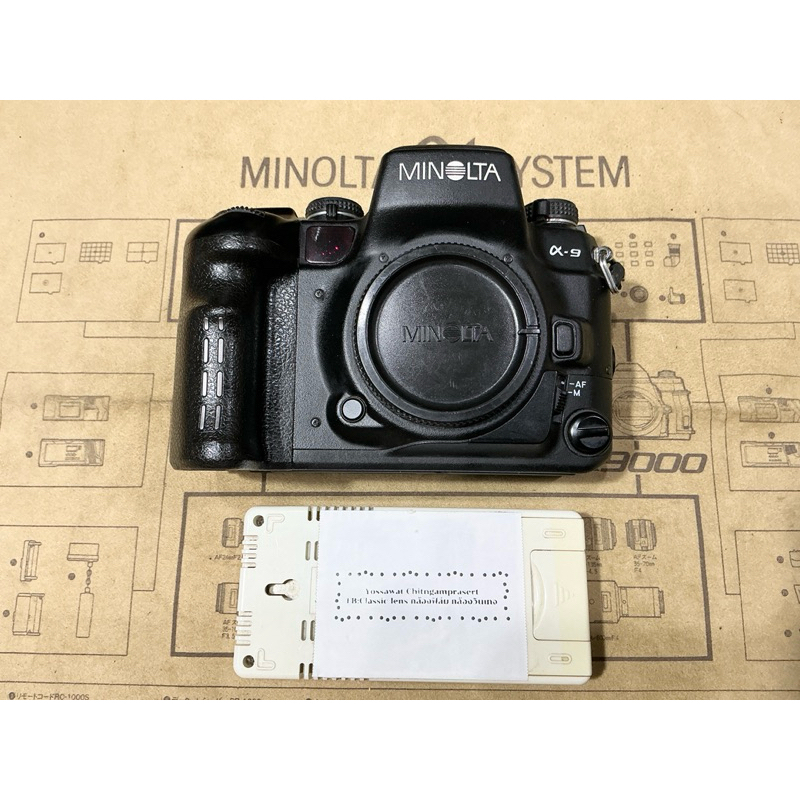 MINOLTA α-9 完動・超美品 α-9 (アルファナイン) MINOLTA(ミノルタ)