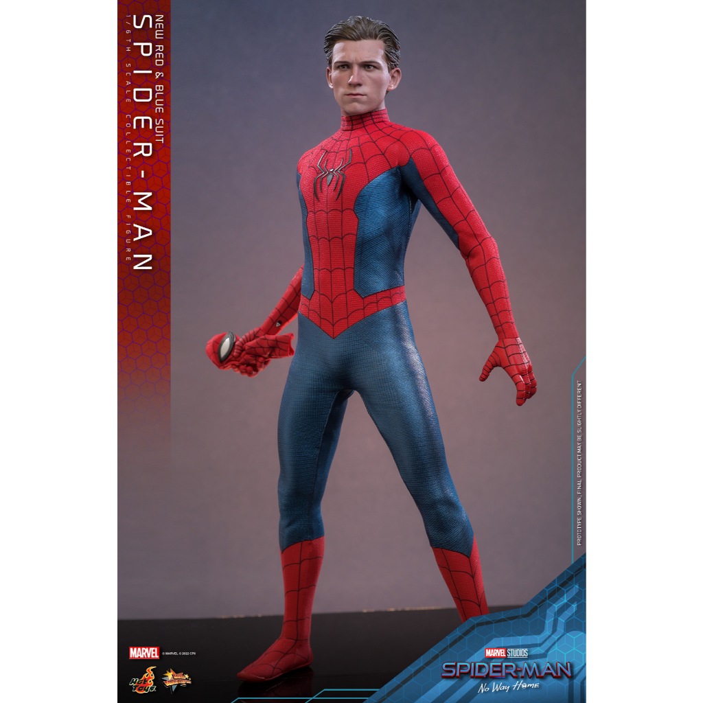 Hot Toys MMS 679 Spider-Man : No Way Home – (New Red & Blue Suit