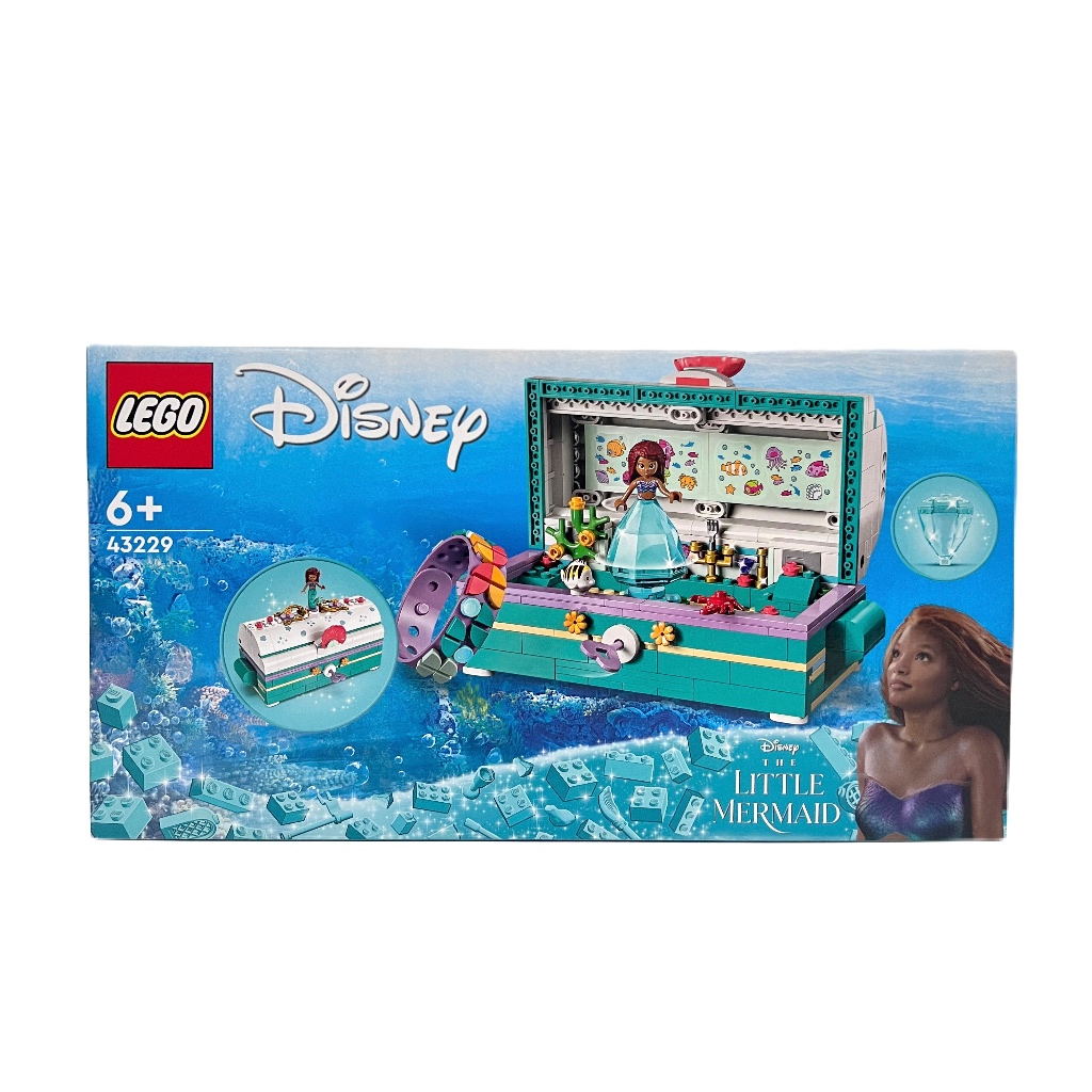 LEGO Disney Princess Ariel's Treasure Chest 43229 | Shopee Thailand