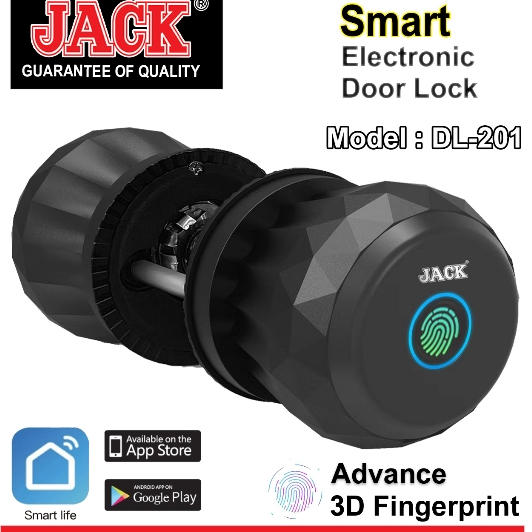 ลูกบิดดิจิตอล JACK รุ่น DL201 | Shopee Thailand