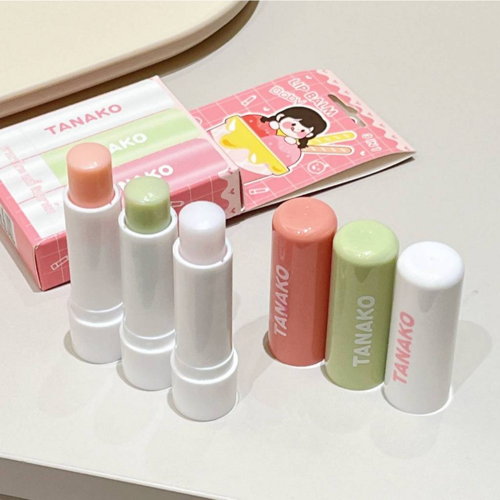 TANAKO 3IN1 Baby Magic Lip Balm เซตลิปบาล์มบำรุงริมฝีปาก เนียนนุ่ม ...