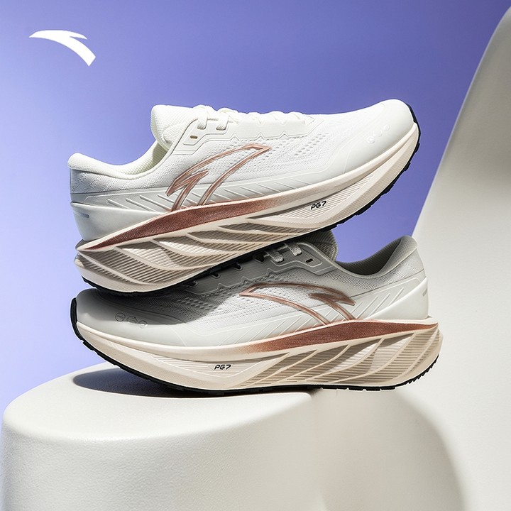 ANTA Float PG7 รองเท้าวิ่งเบาะสตรี 2E WideFoot รองเท้าผ้าใบกันน้ำ 1224D5504 Official Store — รองเท้ากีฬา แบรนด์ Anta ของแท้ 100% เช็คราคาจาก Shopee Lazada thumbnail 4