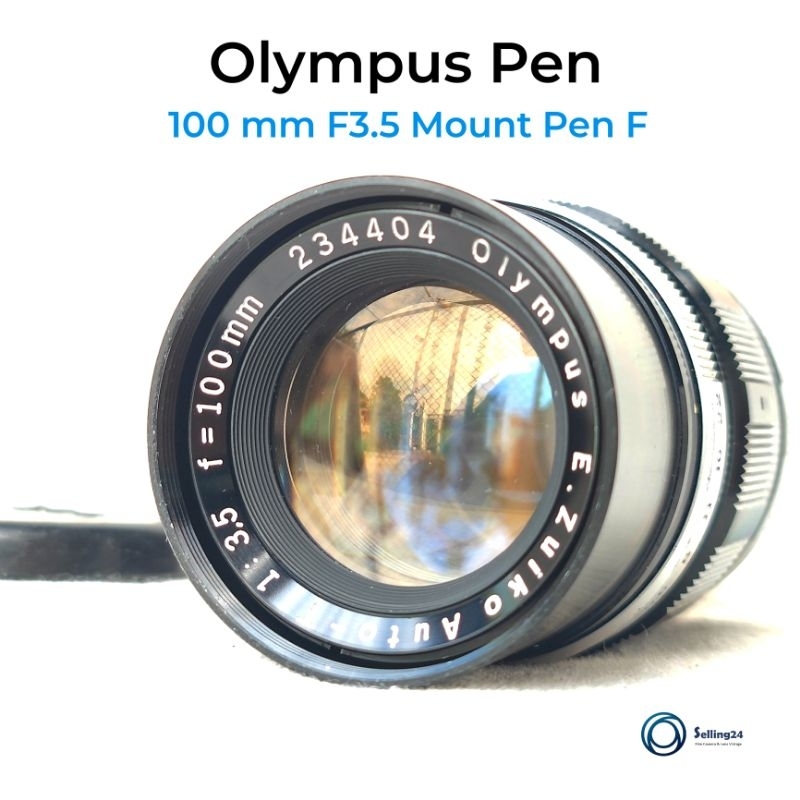 เลนส์มือหมุน Olympus 100mm f3.5 E.Zuiko Auto-T Lens for Pen F