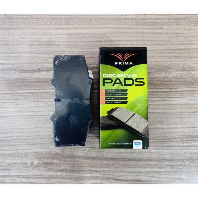 Bendix Prima ผ้าดิสเบรคหน้า PDB2221 TOYOTA ฟอร์จูนเนอร์ โฉมแชมป์ 12-14 ...