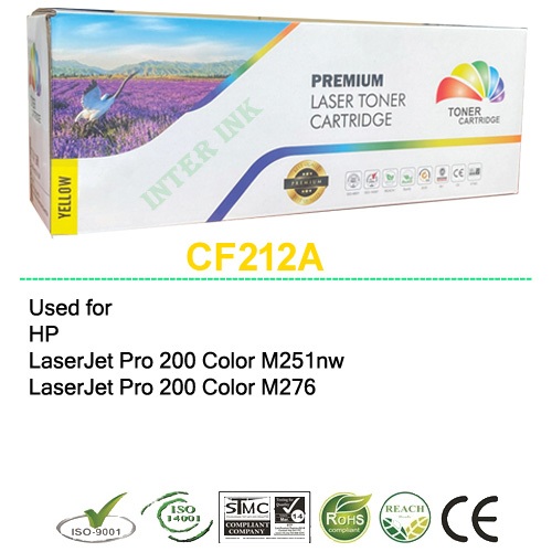 ตลับหมึก LaserJet Pro 200 Color M251nw / M276 (131A) สีเหลือง ...