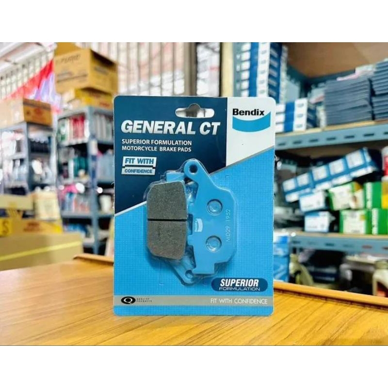 Bendix ผ้าดินเบรคหลัง MD29 สำหรับ CBR250,CBR350,CBR500,CBR650,CBR650R ...