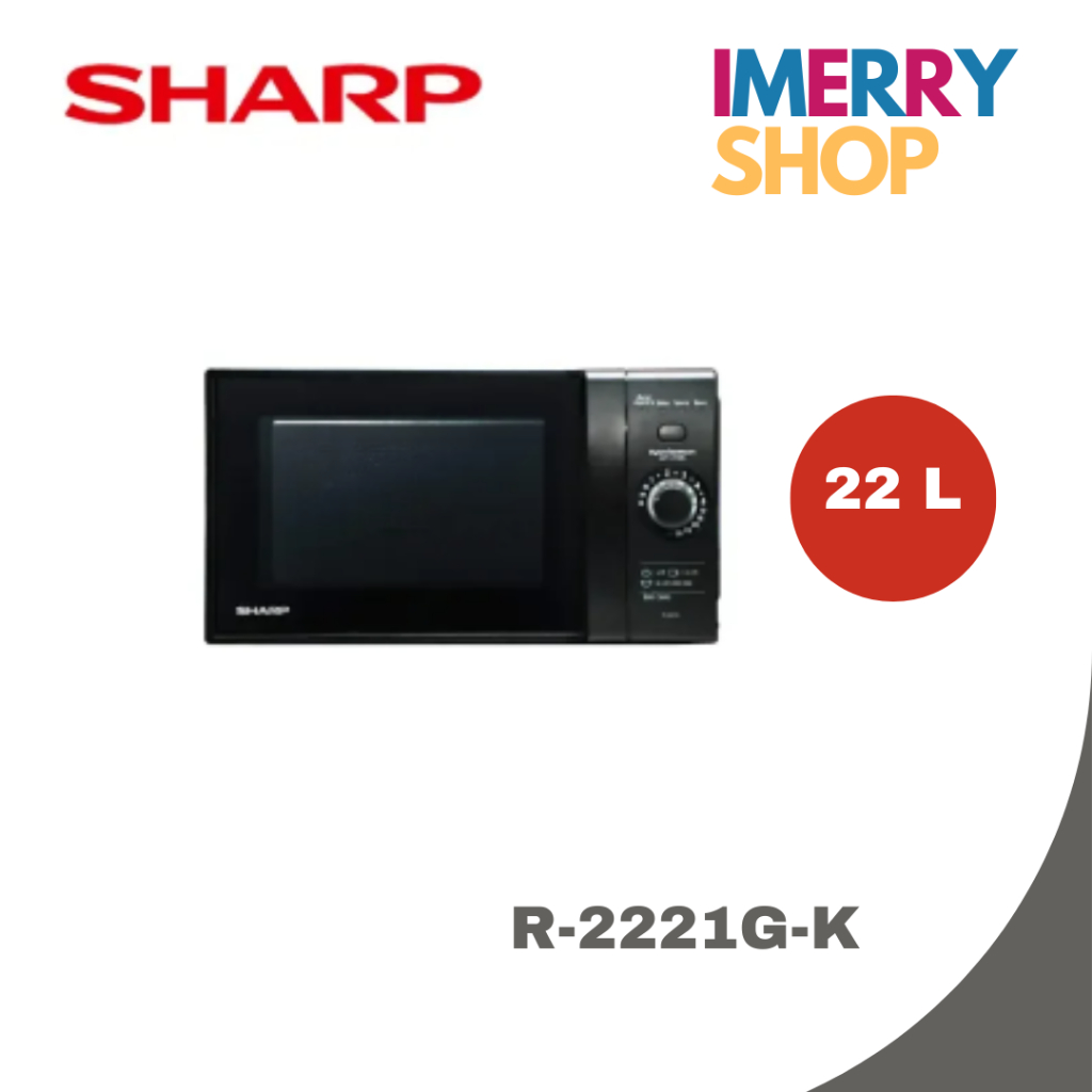 Sharp ไมโครเวฟ 22 ลิตร รุ่น- R-2221G-K | Shopee Thailand