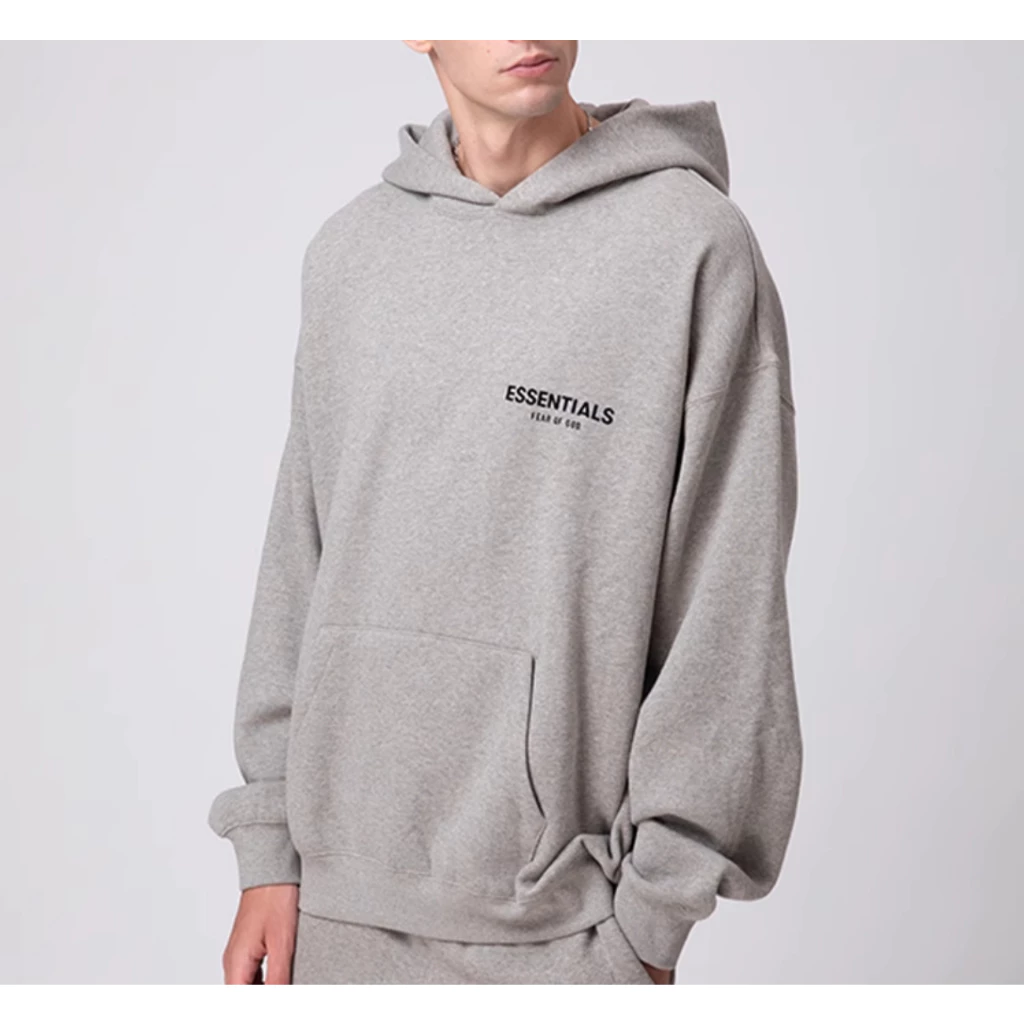 ESSENTIALS New Hot เสื้อ Fear of God Hoodie ชาย และหญิงเสื้อฮู้ดหลวม