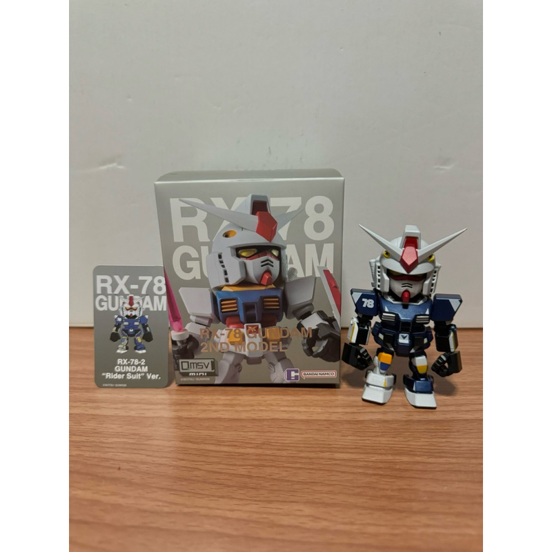 OMSV Mini RX-78 Gundam 2ND Model Rider Suit Ver. Bandai Designer Toys ...
