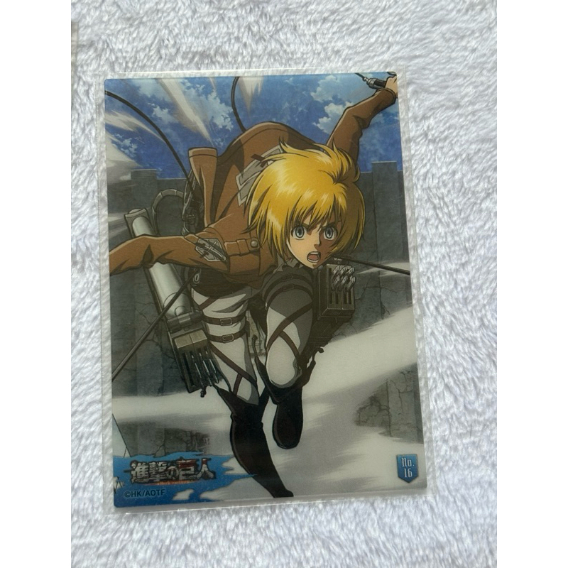 การ์ด goods attack on titan ของสะสมผ่าพิภพไททัน Shopee Thailand