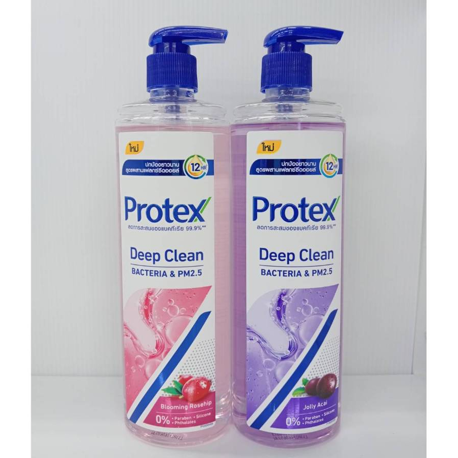 Protex Deep Clean (380 ml.) เจลอาบน้ำ โพรเทคส์ ดีพ คลีน มี 2 สูตร ...