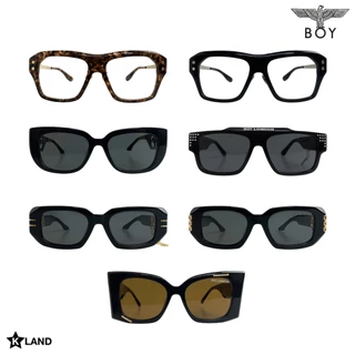 [ได้รับใน 4 ชม.] Boy London Glasses แว่นตาบอยลอนดอน สีดำ กรอบแว่น แฟชั่น ของแท้ พร้อมส่ง (BOY43GL6002N80)