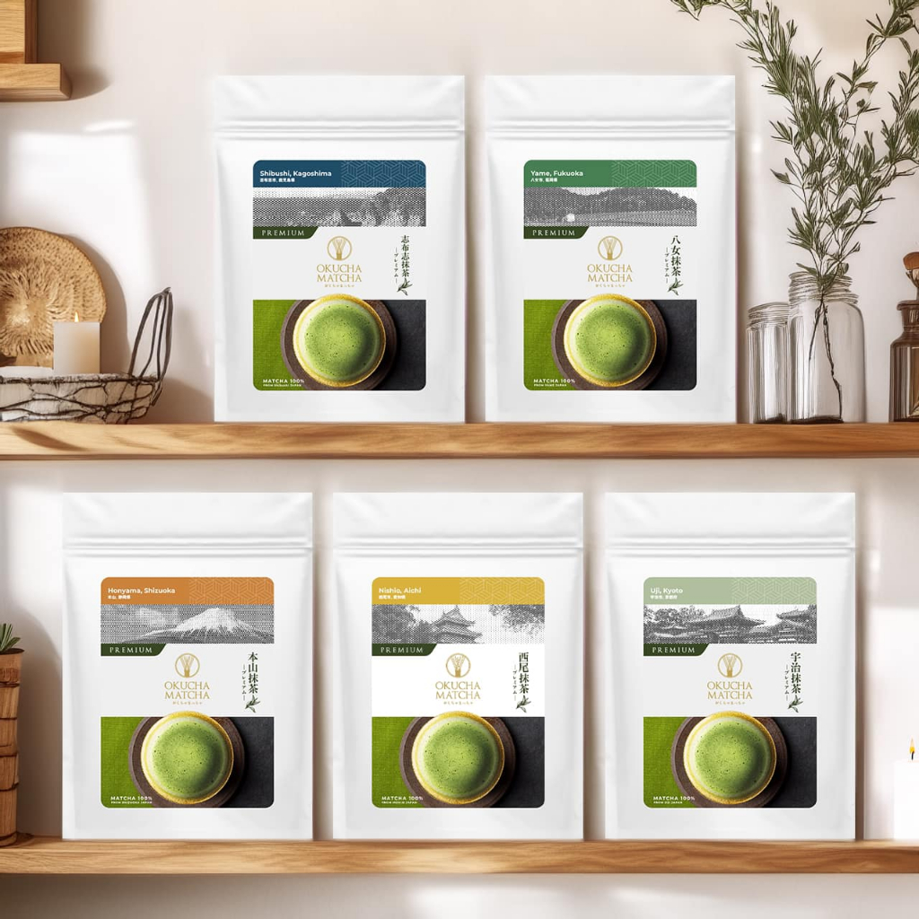 มัทฉะเกรดพรีเมี่ยม Matcha Premium 50 g แบรนด์ Okucha matcha ผงนำเข้าจาก ...