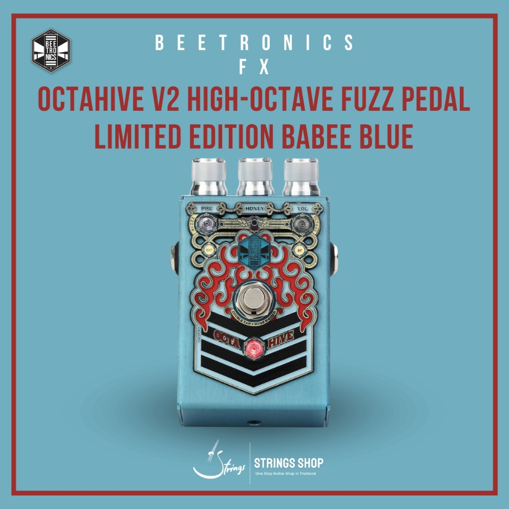 เอฟเฟคกีตาร์ Beetronics FX Octahive v2 High-octave Fuzz Pedal - Limited ...