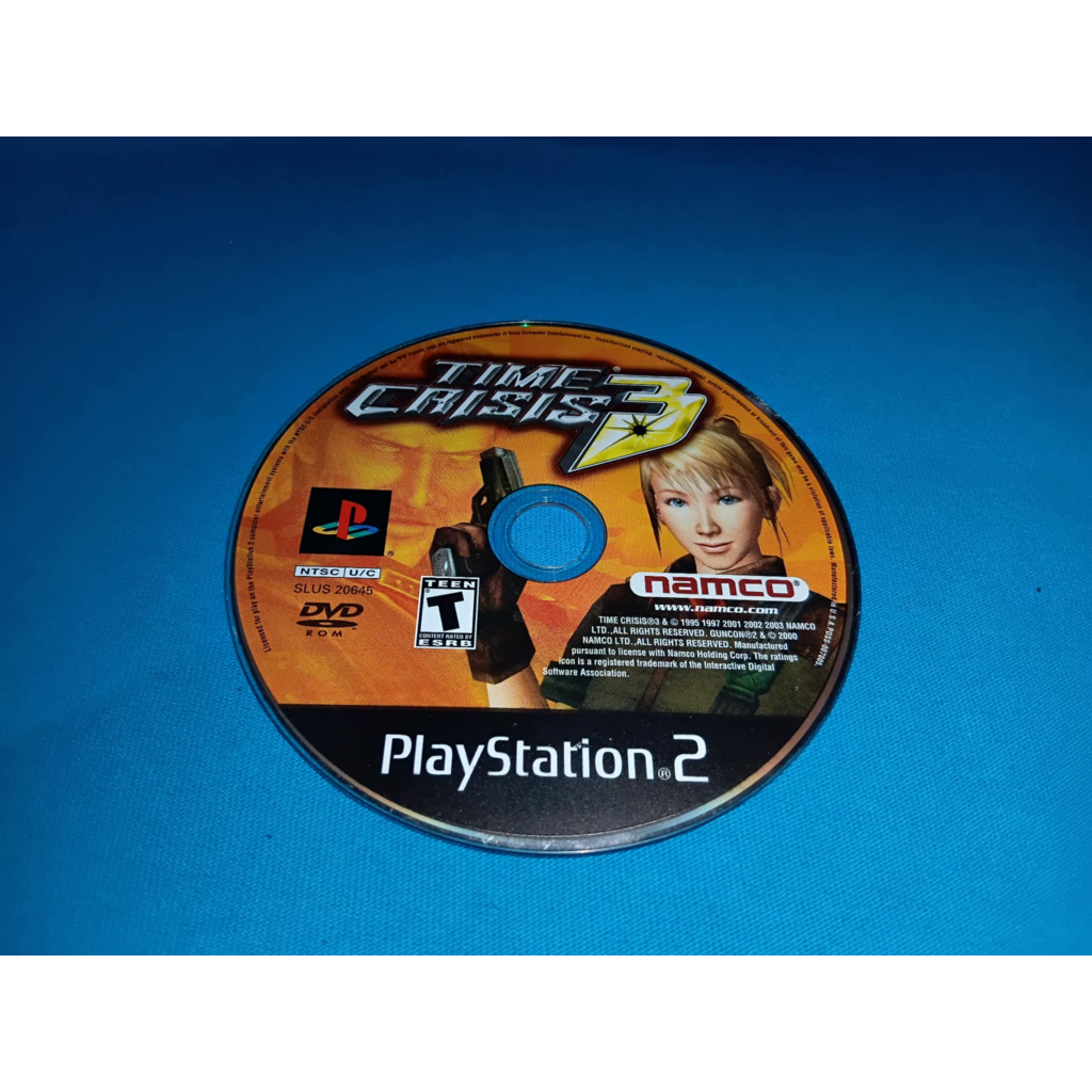 Time Crisis 3 PLAYSTATION 2 PS2 Sellado 0711719640813