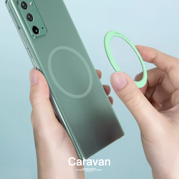 Caravan Crew Magnetic Ring แหวนโลหะ สำหรับโทรศัพท์ ติดเคส for wireless ...