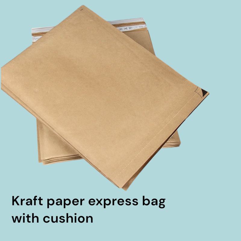 Kraft paper express bag with cushion | ซองกระดาษมีกันกระแทก พร้อมฝากาว ...