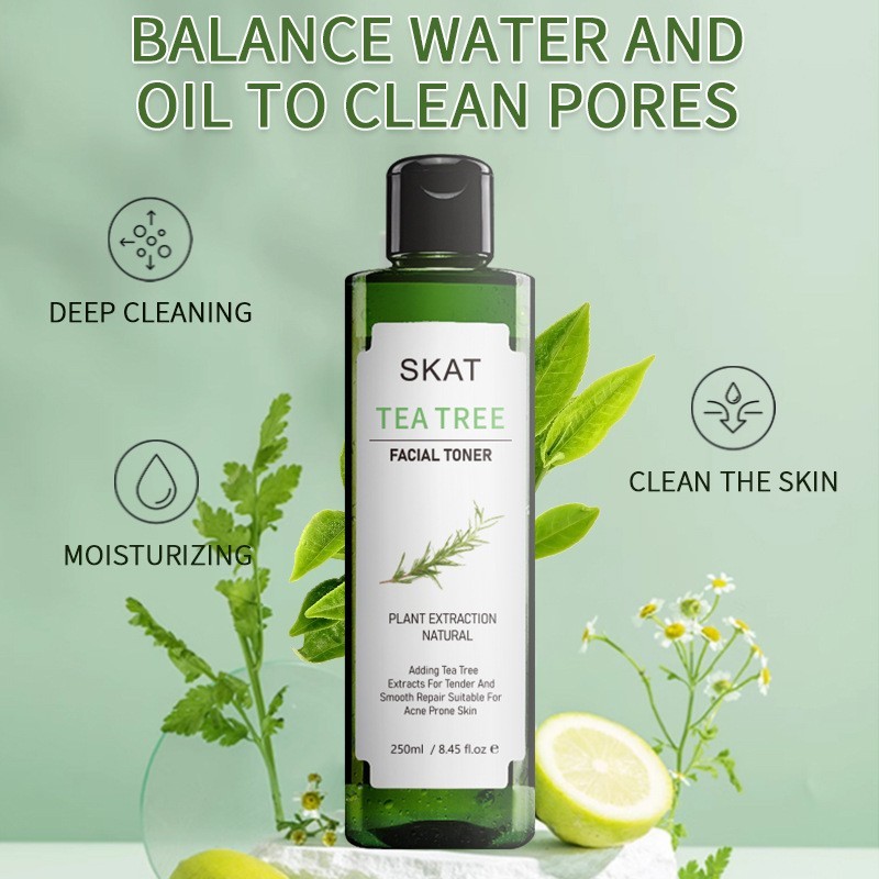 ชุดสำหรับสิว SKAT TEA TREE โทนเนอร์ ช่วยป้องกันปัญหาสิว และกระชับรูขุม ...