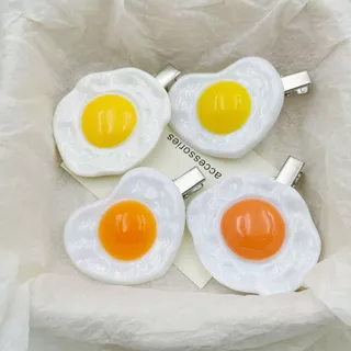 โปรโมชั่น Flash Sale : พร้อมส่ง🇹🇭 ราคาชิ้น B077 กิ๊บติดผมไข่ดาว หัวใจ วาเลนไทน์ Valentine เครื่องประดับผม กิ๊บปากเป็ด