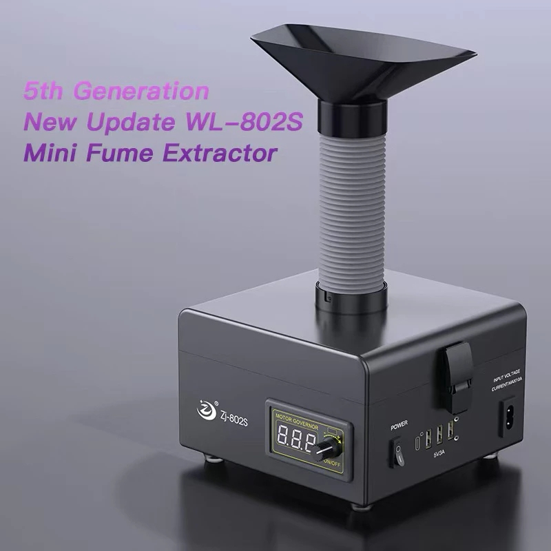 WL-802S บัดกรีควัน Absorber Remover กรองป้องกันโช้คอัพเครื่องกรองอากาศ ...
