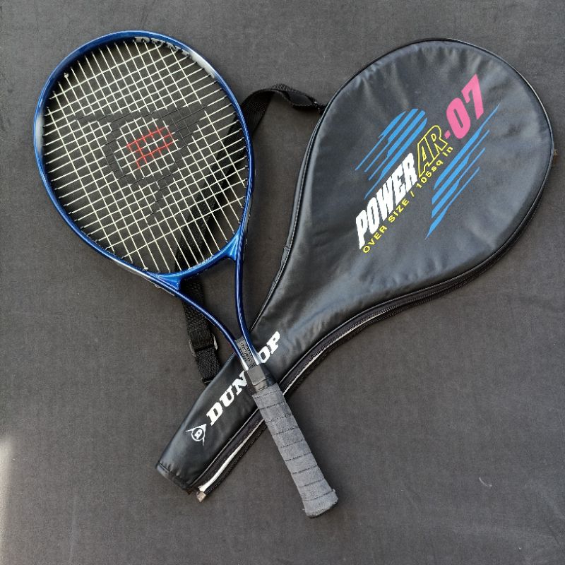 DUNLOP >> POWERAR-07 Over Size ไม้เทนนิสมือสอง tennis racket หน้าไม้ ...