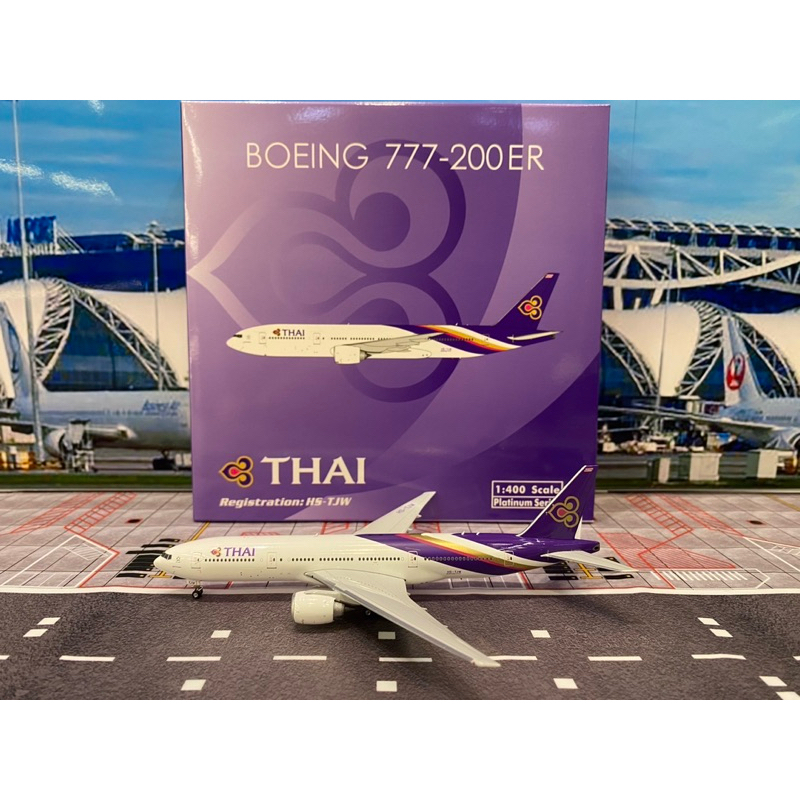 Phoenix 1/400 Thai Airways Boeing 777-200Er Hs-Tjv | eBay