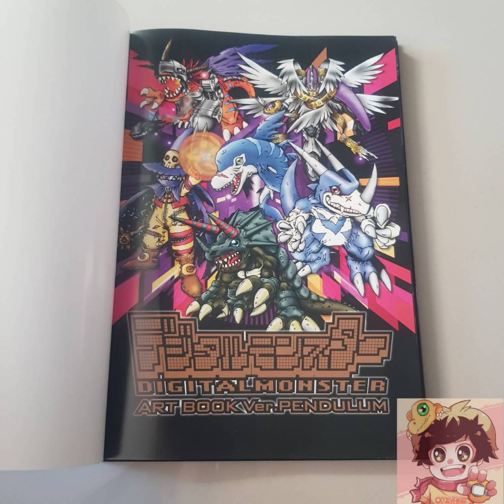 BANDAI DIGITAL MONSTER ART BOOK Ver. PENDULUM(6 Ver. from NATURE