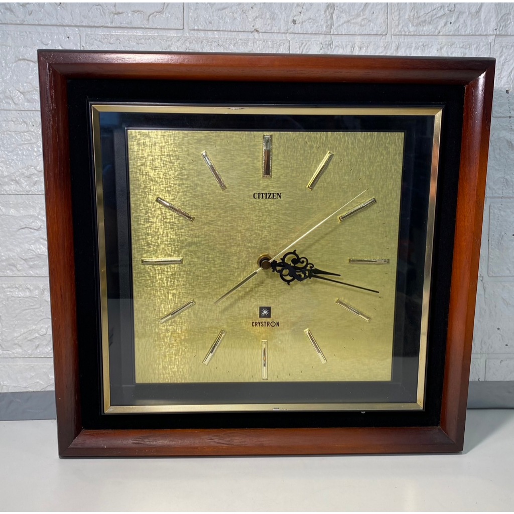 [นาฬิกามือสองญี่ปุ่น] 1WCW นาฬิกาไม้แขวนผนัง Wooden Wall Clock งาน ...
