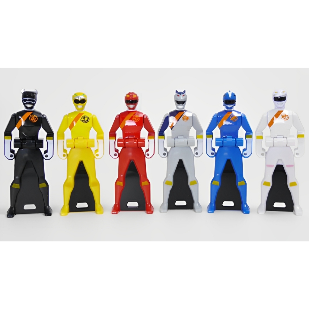 Gaoranger กาโอเรนเจอร์ figure key ranger ครบชุด มือ1 Bandai | Shopee ...