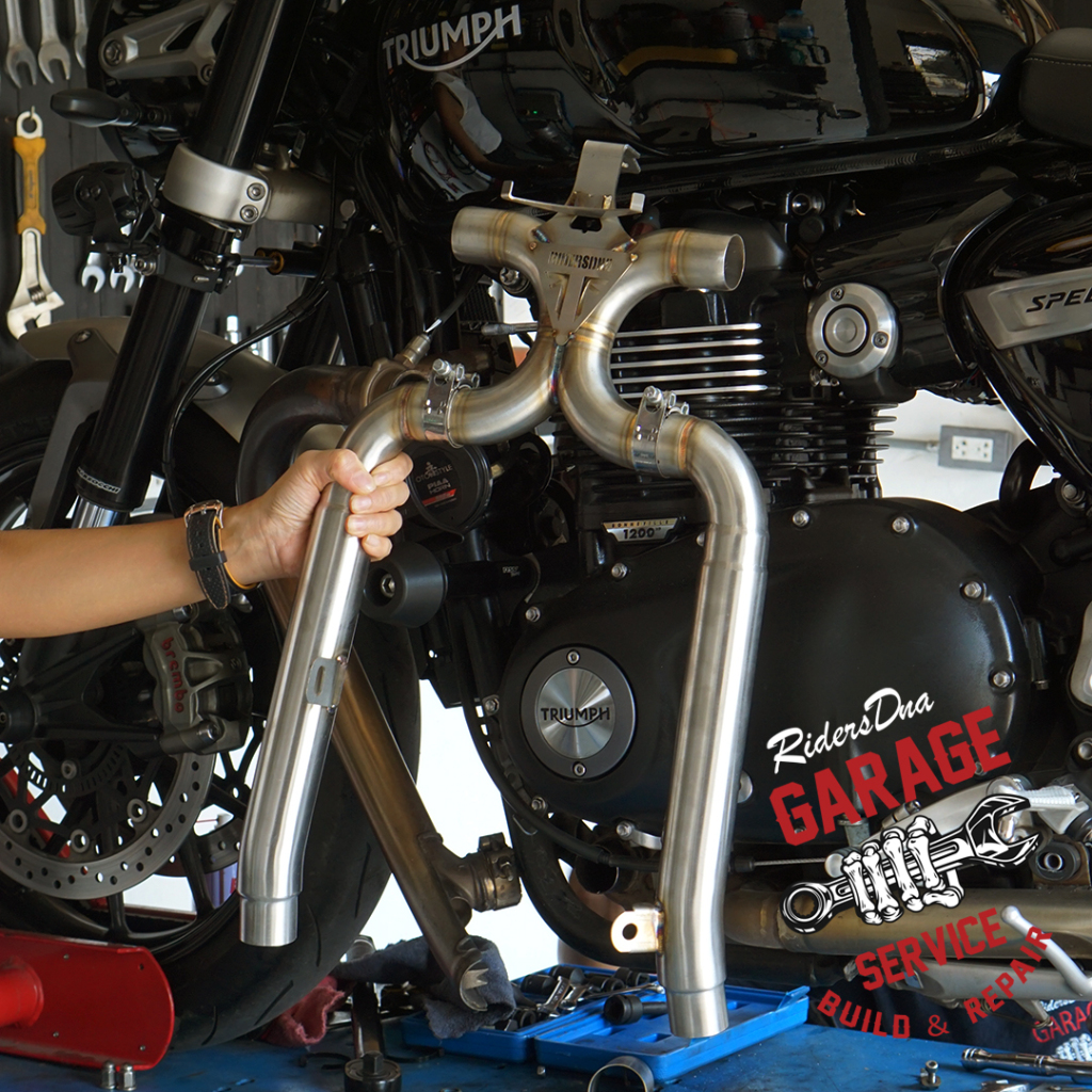 ท่อ XPIPE สำหรับ และ Speedtwin 900 2020 - 2025 โดยเฉพาะ TRIUMPH X PIPE ...