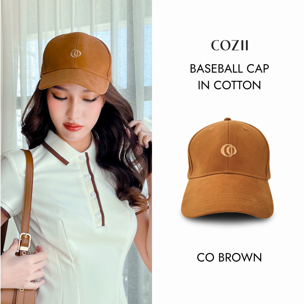 หมวก COZII - Baseball Cap In Cotton | Shopee Thailand