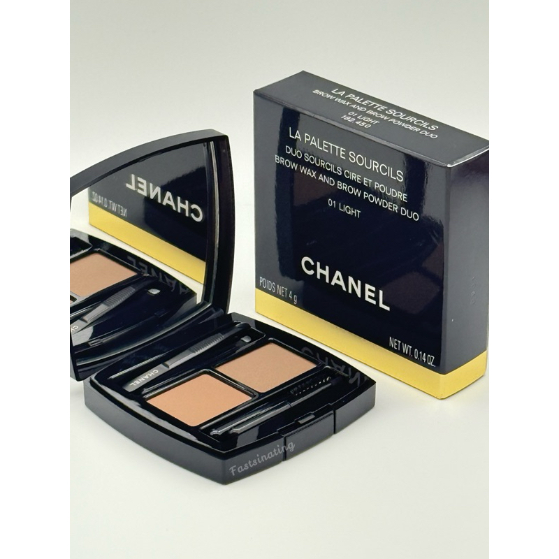 Chanel La Palette Sourcils Brow Wax and Brow Powder Duo กดเลือกสี