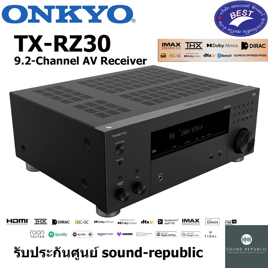 Onkyo TX-RZ30 9.2-Channel AV Receiver | Shopee Thailand
