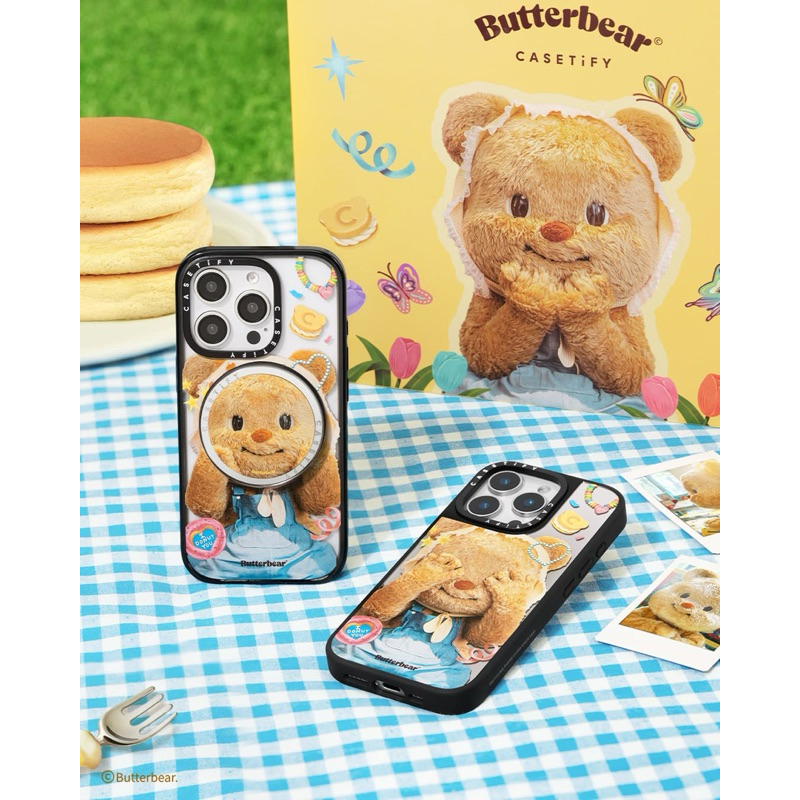 CASETIFY Butterbear 16PM/16Pro/15/15Plus/14PM/14/13Pro/12Pro พรีออ